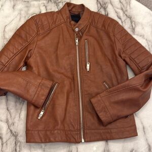 H & M faux Leather jacket Small